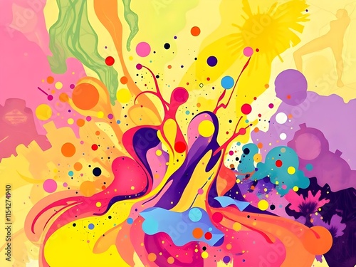 Illustration abstract background   