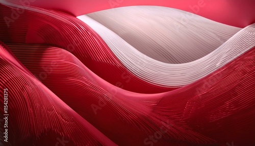 red background with strains white and light crimson historical past summary background generative ai