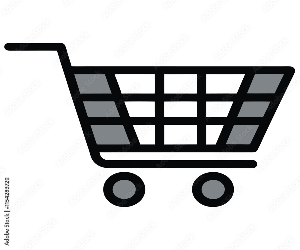Shopping Cart Icon for Website Design