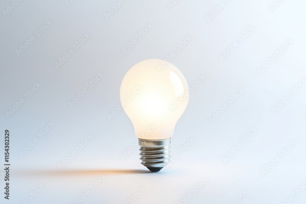 A light bulb sitting on a table A light bulb sitting on a table