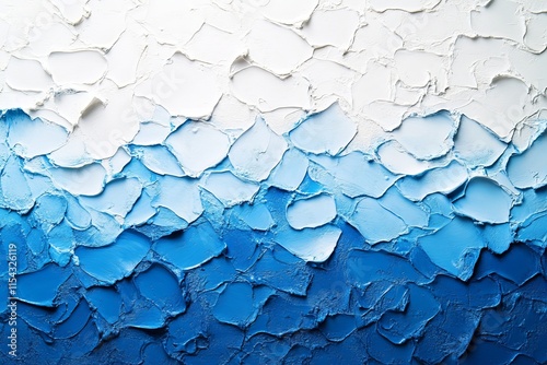 White Blue Colors Gradient Background with a Grainy Texture, Generative AI