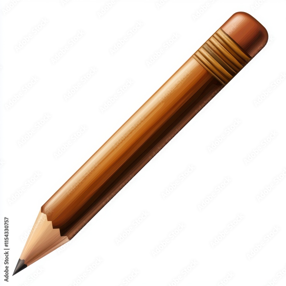 A close-up of a wooden pencil, showcasing its fine tip and smooth finish, ideal for writing or sketching. A close-up of a wooden pencil, showcasing its fine tip and smooth finish, ideal for writing or sketching.