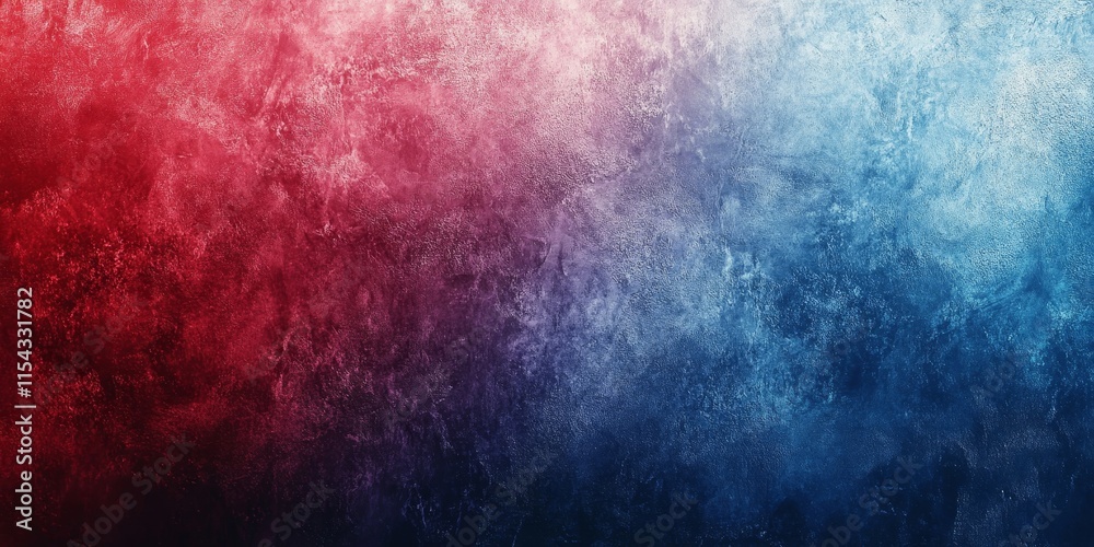 Grainy gradient background light blue dark red noisy texture banner header cover poster backdrop design, copy space, Generative AI Grainy gradient background light blue dark red noisy texture banner header cover poster backdrop design, copy space, Generative AI