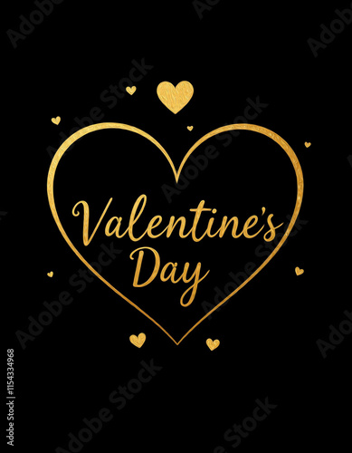 Valentine's Day card design. Illustration with oil paint. Pattern for printing on wall decorations, covers, wallpapers