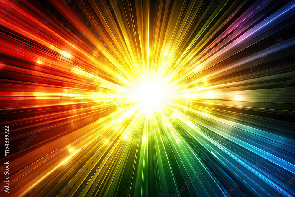 Anstract background of colorful rays Anstract background of colorful rays