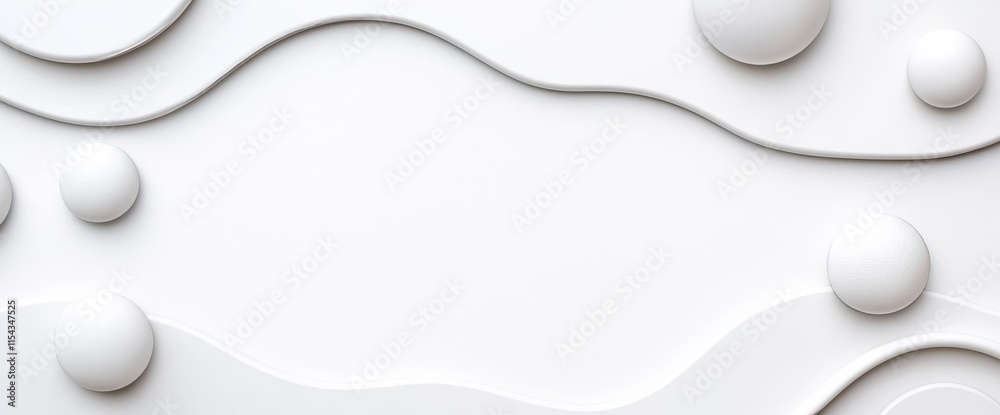 A modern white backdrop with texture and a delicate, detailed pattern of circular swirls. A modern white backdrop with texture and a delicate, detailed pattern of circular swirls.