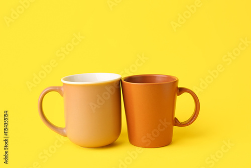 Two ceramic coffee mugs in ...