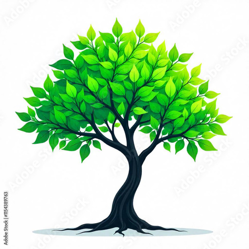 tree with green leaves