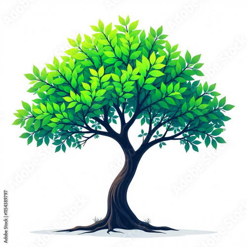 tree with green leaves