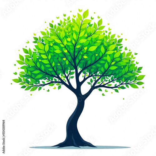 tree with green leaves