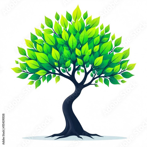 tree with green leaves