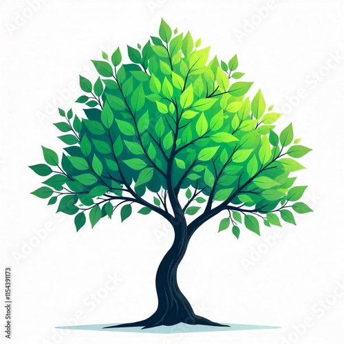 tree with leaves