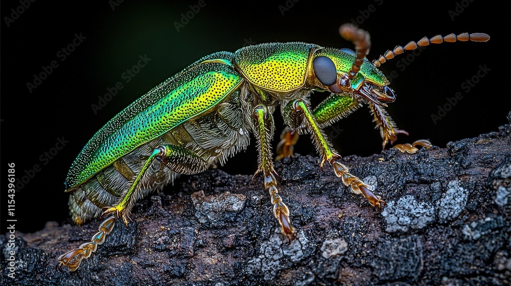 A detailed image of a grasshopper perched on a wooden surface against a dark backdrop A detailed image of a grasshopper perched on a wooden surface against a dark backdrop