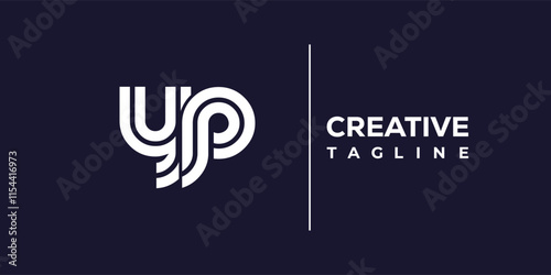 Y and P logo design. YP abstract Letters Logo Monogram. This logo design is the process of creating a visual symbol that represents a brand, company, or individual.