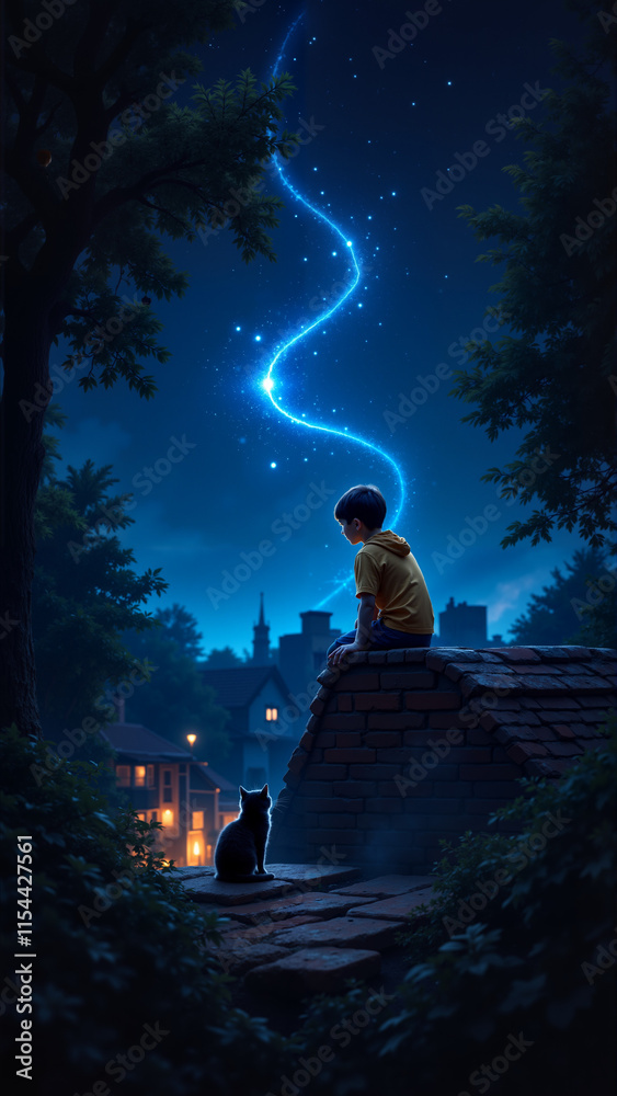 Person on the roof.