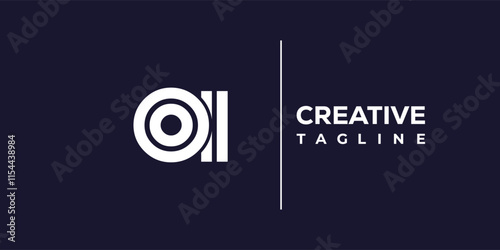 O and I logo design. OI abstract Letters Logo Monogram. This logo design is the process of creating a visual symbol that represents a brand, company, or individual.