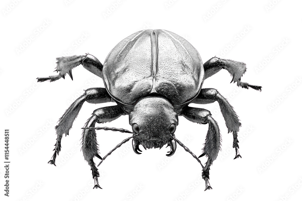 A Silver Bug with Transparent Wings, Macro Photography of Insect with Shiny Exoskeleton, Transparent Object A Silver Bug with Transparent Wings, Macro Photography of Insect with Shiny Exoskeleton, Transparent Object