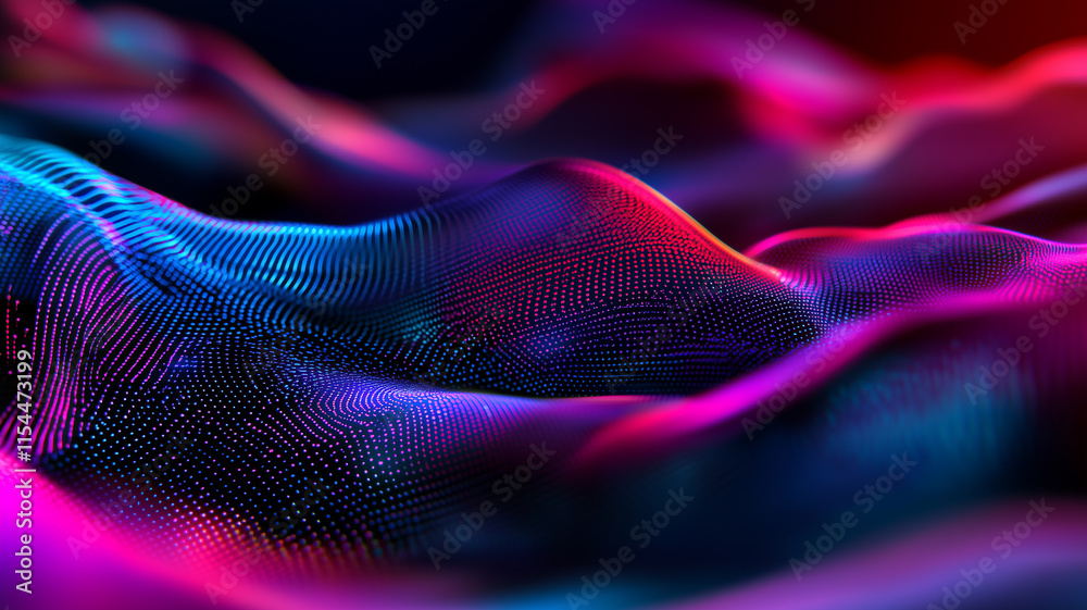Abstract digital wave flowing through big data
Abstract digital wave flowing through big data