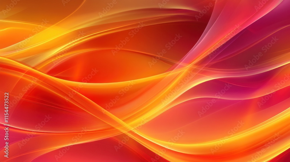Intense Fiery Abstract Background in Red and Yellow Intense Fiery Abstract Background in Red and Yellow