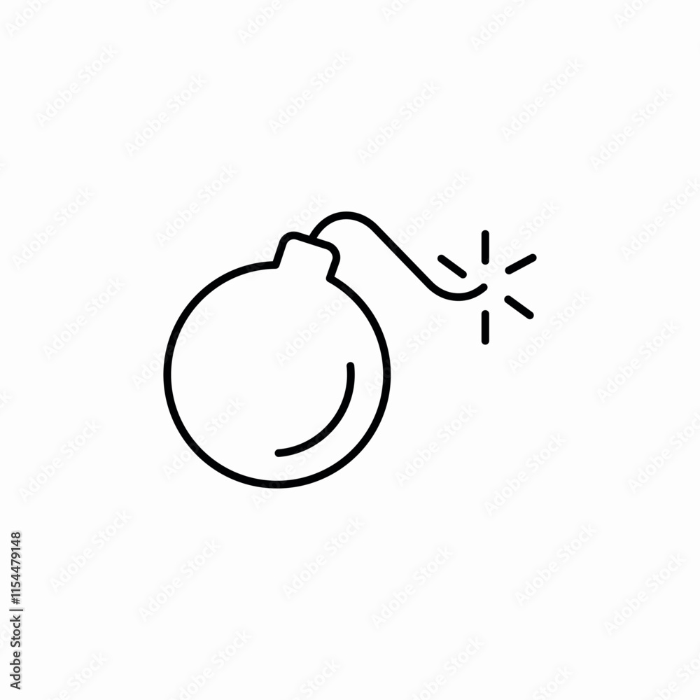 bomb explosion icon sign vector bomb explosion icon sign vector