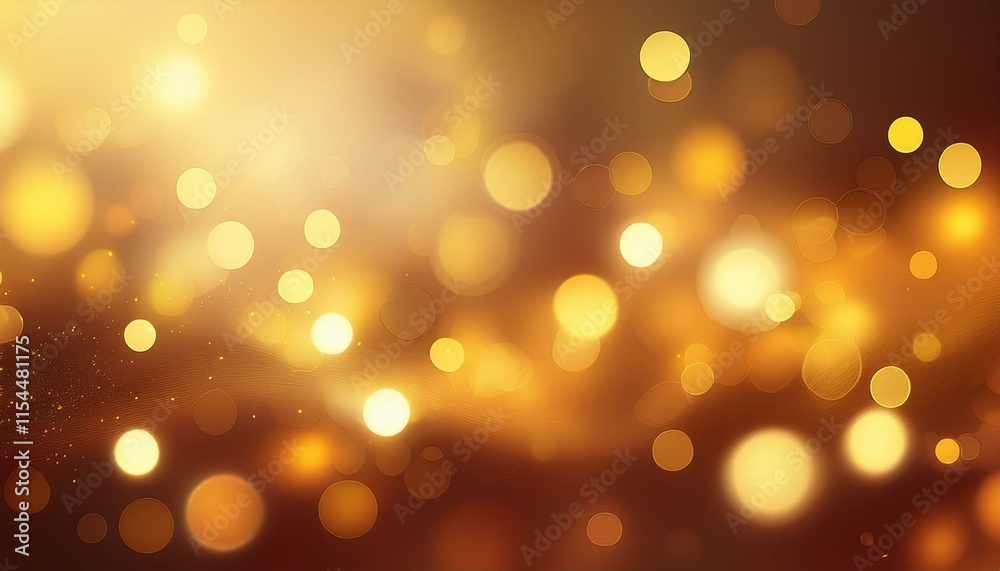 Abstract blurred ochre yellow tone lights background. Generated image Abstract blurred ochre yellow tone lights background. Generated image