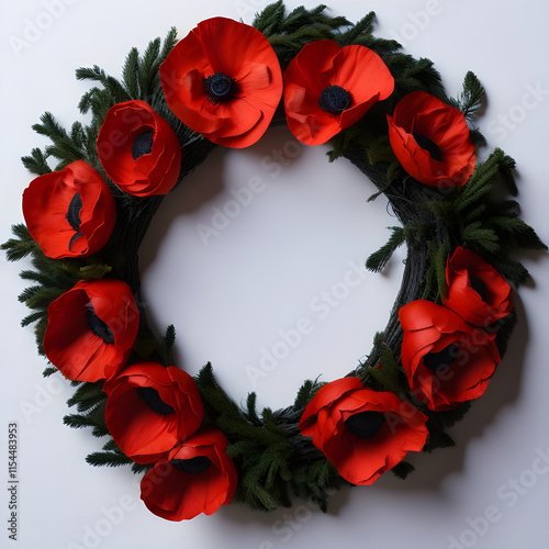 Poppy Remembrance Wreath: A Symbol of Remembrance and Hope