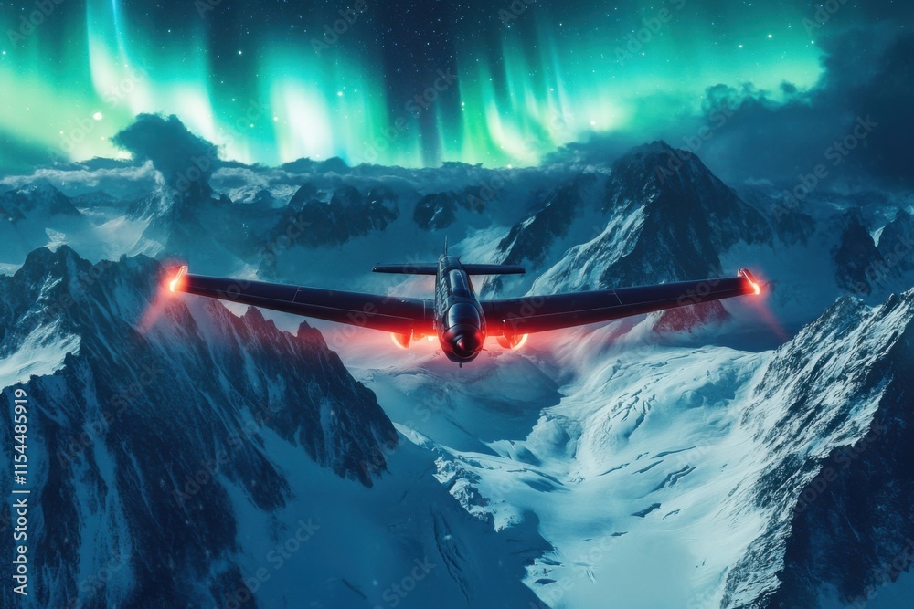 A blockbuster movie poster of mountain rescue pilots navigating through aurora borealis, snow-capped peaks, nordic thriller style A blockbuster movie poster of mountain rescue pilots navigating through aurora borealis, snow-capped peaks, nordic thriller style