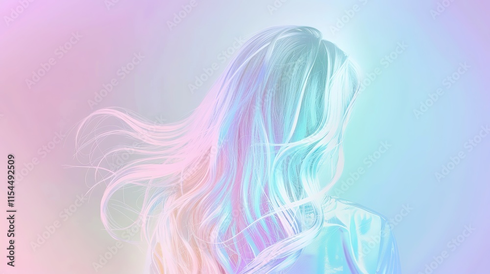 Holographic foil holographic fantasy texture Holographic foil holographic fantasy texture