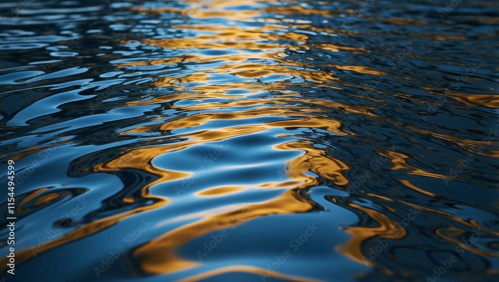 Abstract Sound Waves Reflecting in Water with Ripples Abstract Sound Waves Reflecting in Water with Ripples