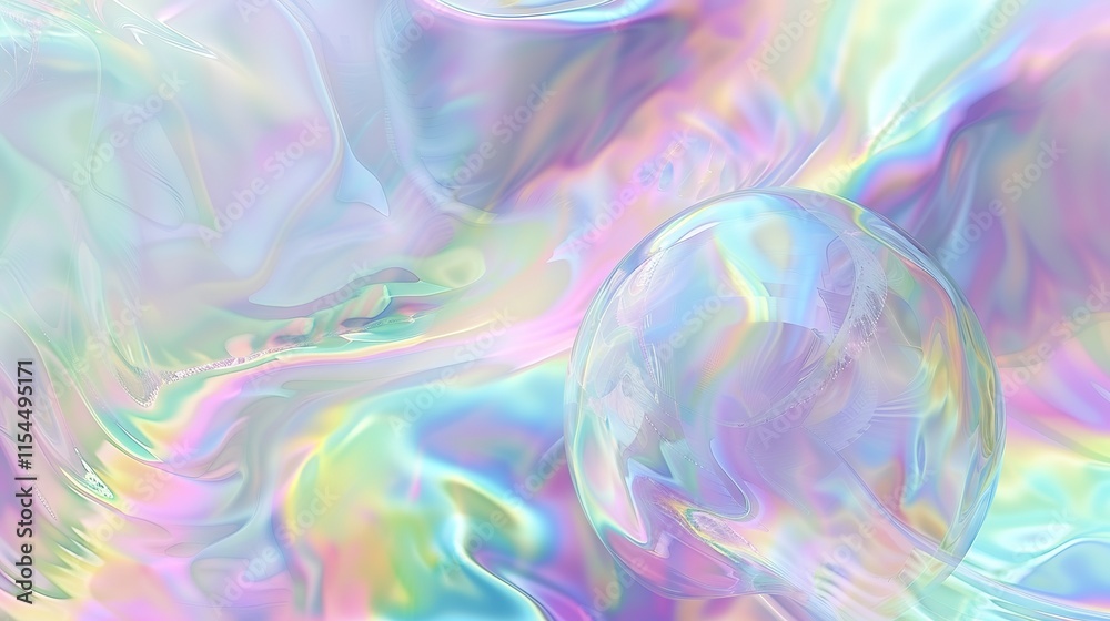 Fantasy planet holographic fantasy texture backgrou Fantasy planet holographic fantasy texture backgrou