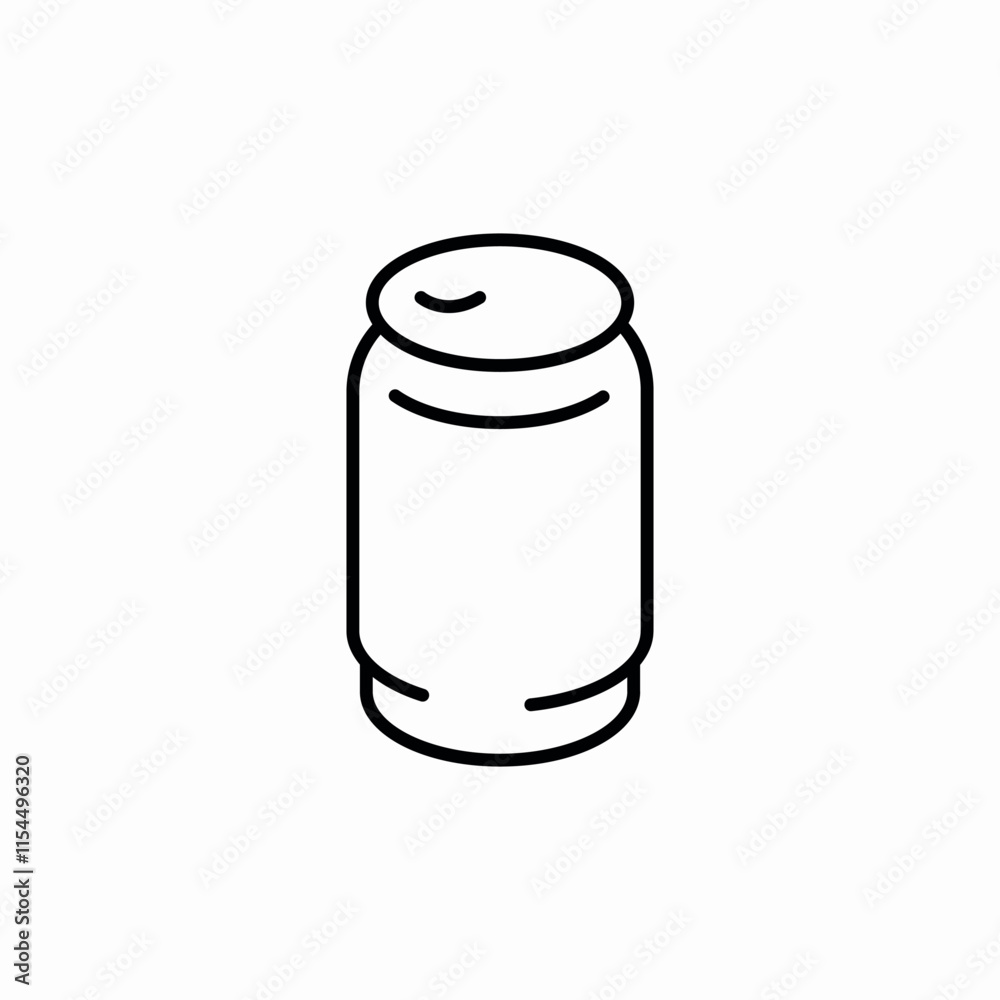 soda can icon sign vector soda can icon sign vector