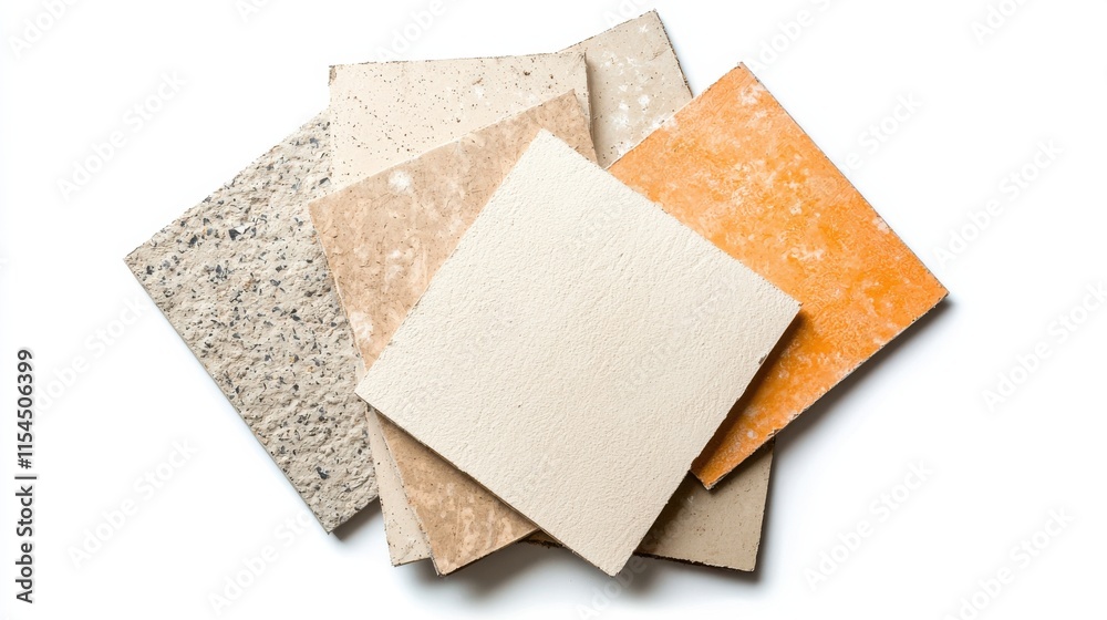 Assorted Tile Material Samples in Various Contemporary Styles and Finishes for Interior Design and Home Remodeling Projects Assorted Tile Material Samples in Various Contemporary Styles and Finishes for Interior Design and Home Remodeling Projects