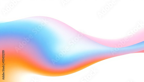 Abstract Colorful Wave Background