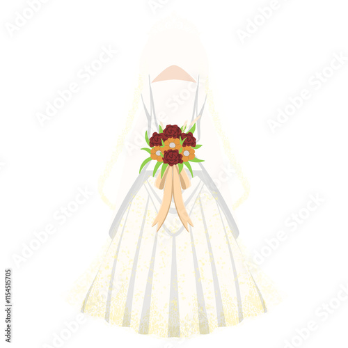 Muslimah bride 
