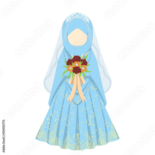 Muslimah bride 