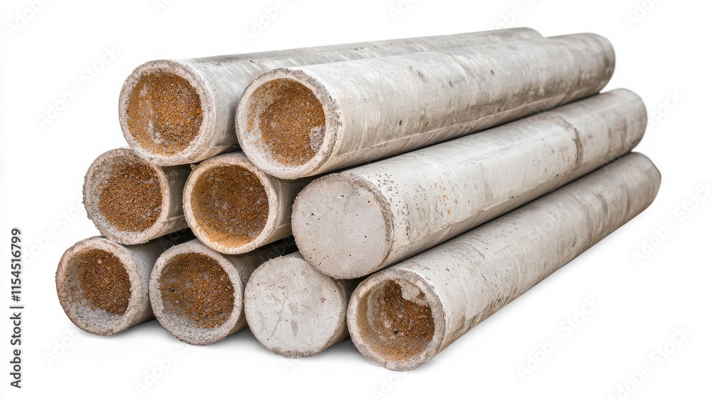 Stacked Wooden Logs as Renewable Fuel and Rustic Decor Stacked Wooden Logs as Renewable Fuel and Rustic Decor