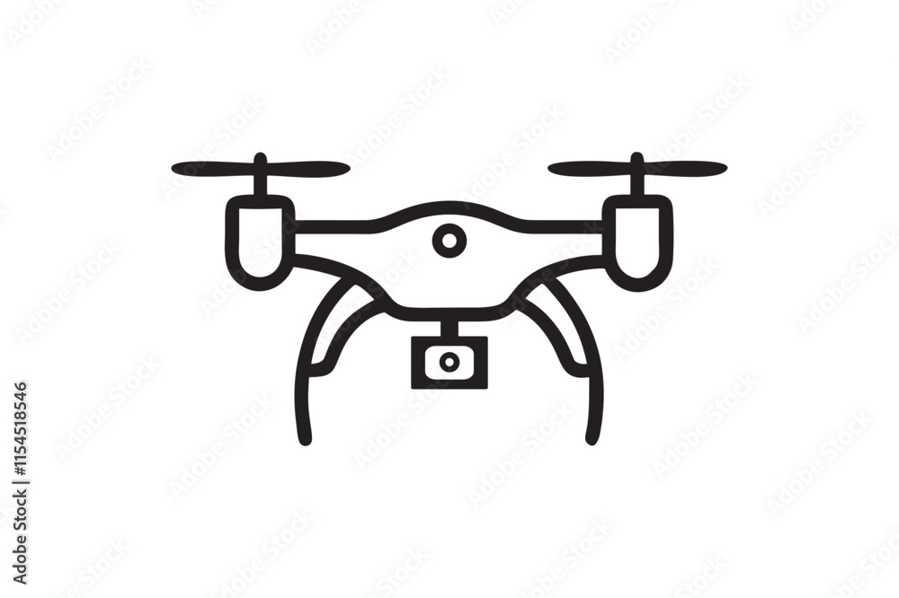 Drone silhouette art isolated. Drone silhouette icon vector Drone simple design Quadro copter icon Drone silhouette icon technology devices.. Vector Illustration. Vector graphic art. Drone silhouette art isolated. Drone silhouette icon vector Drone simple design Quadro copter icon Drone silhouette icon technology devices.. Vector Illustration. Vector graphic art.