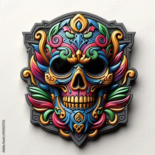 Colorful team logo and patch designed for playing teams