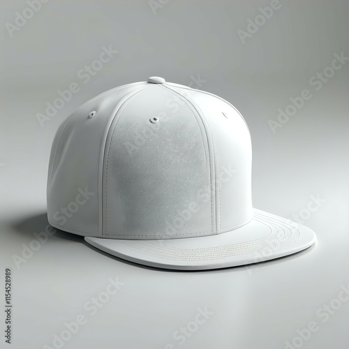 Mockup baseball cap isolated on white photo