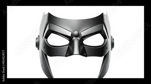 Black Superhero Mask photo