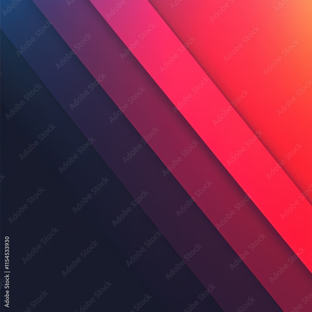Fototapeta premium Colorful background with black and red stripes