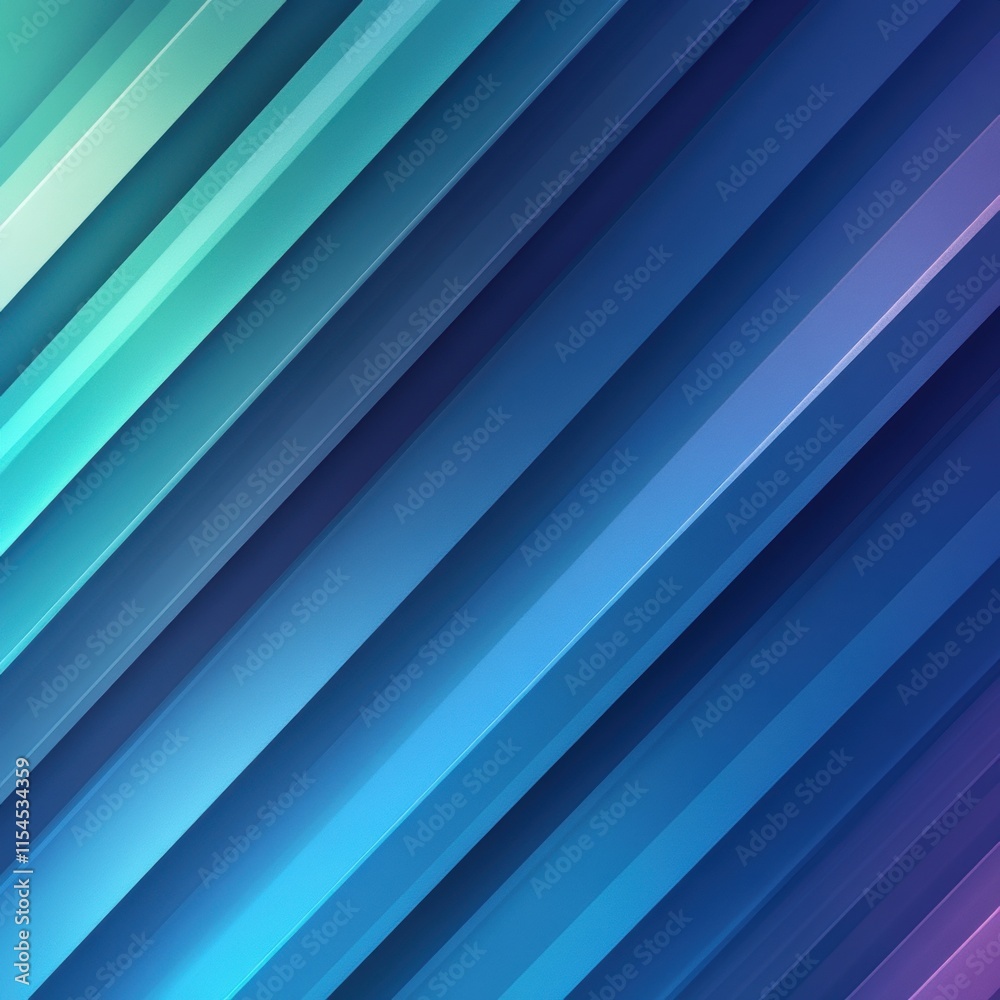 Obraz premium Blue and green striped background with a white line in the middle