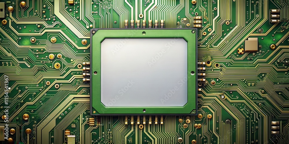 Fototapeta premium Computer Circuit Board , electronic components, circuit diagram, computer hardware, motherboard, electronic parts