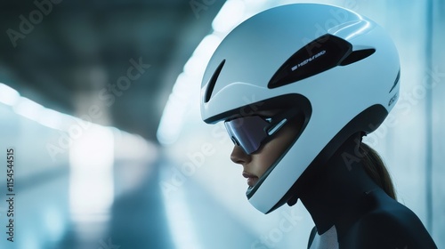 Advanced Aerodynamic Helmet for Track Racing