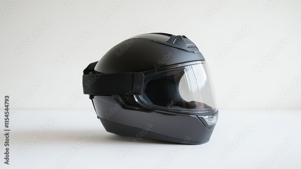Obraz premium Convertible helmet with foldable technology, set on a white background, ideal for travelers --ar 16:9 --v 6.1 Job ID: c8156c51-47bf-46c3-b2b2-fd72facdff4a