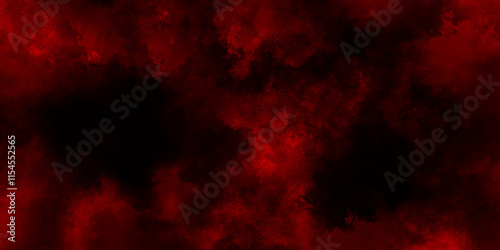 Liquid smoke rising mist or smog brush effect grunge texture, Abstract grainy and grunge Smoke Like Clouds, red and black smoke texture with clouds, grunge Red steam on a black background.