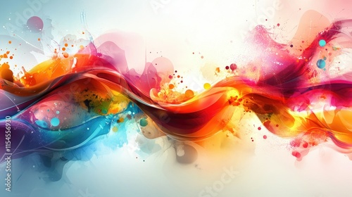 Colored business graphics