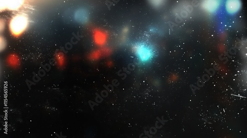 retro vintage film with light leaks, texture black background