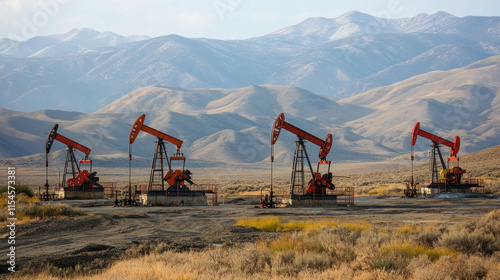 Mountainous Petroleum Operations: The Dedication Behind Coordinated Oil Pumping photo