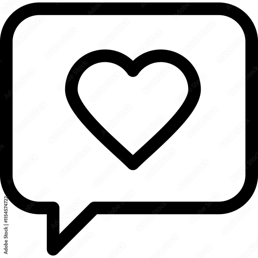 Speech Bubble Love Speech Bubble Love